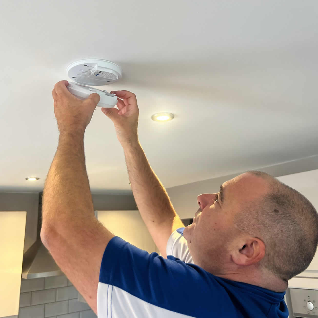 Smoke alarm installation service in Urmston